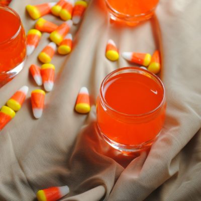 Candy Corn Infused Tequila