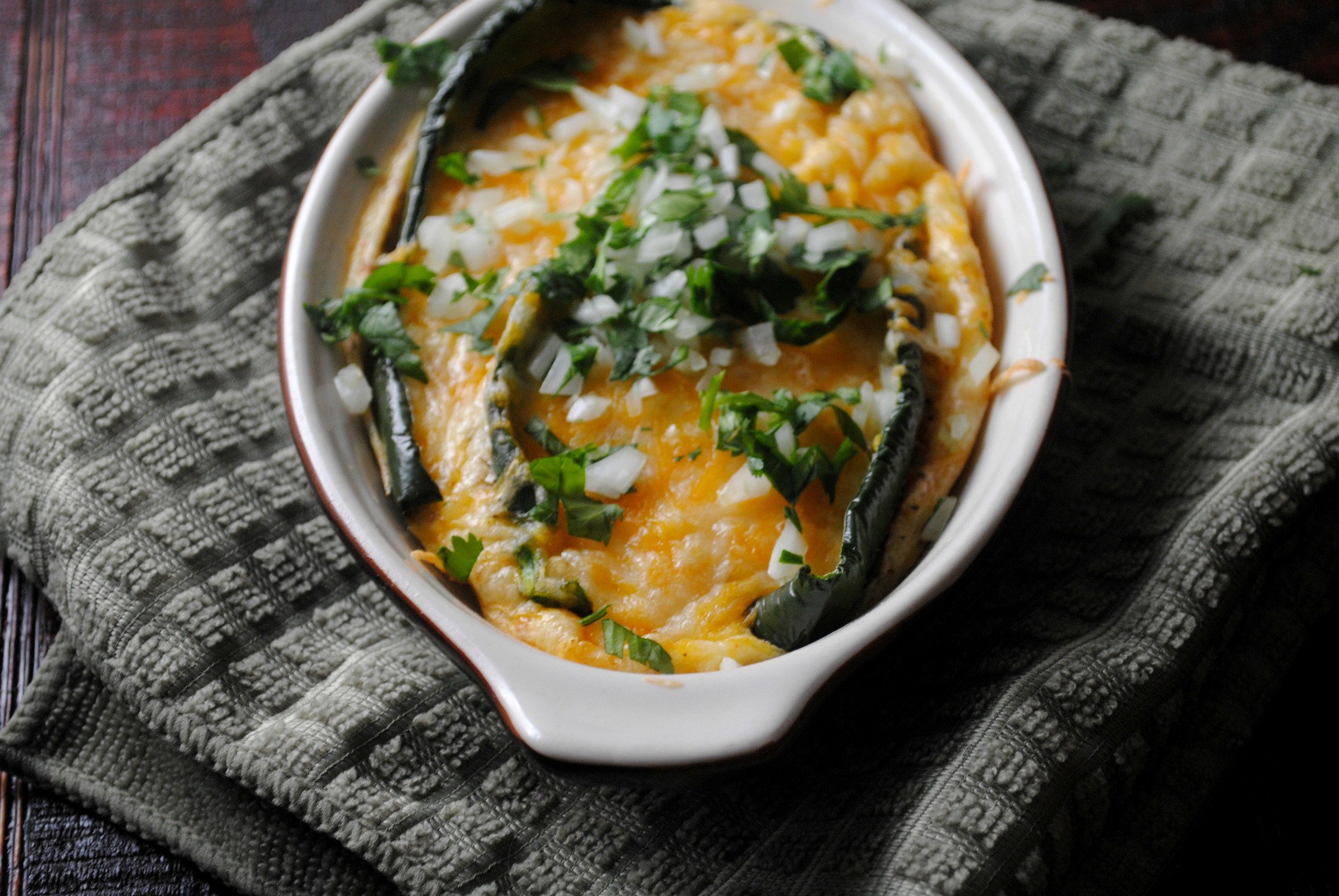 Baked Chile Rellenos