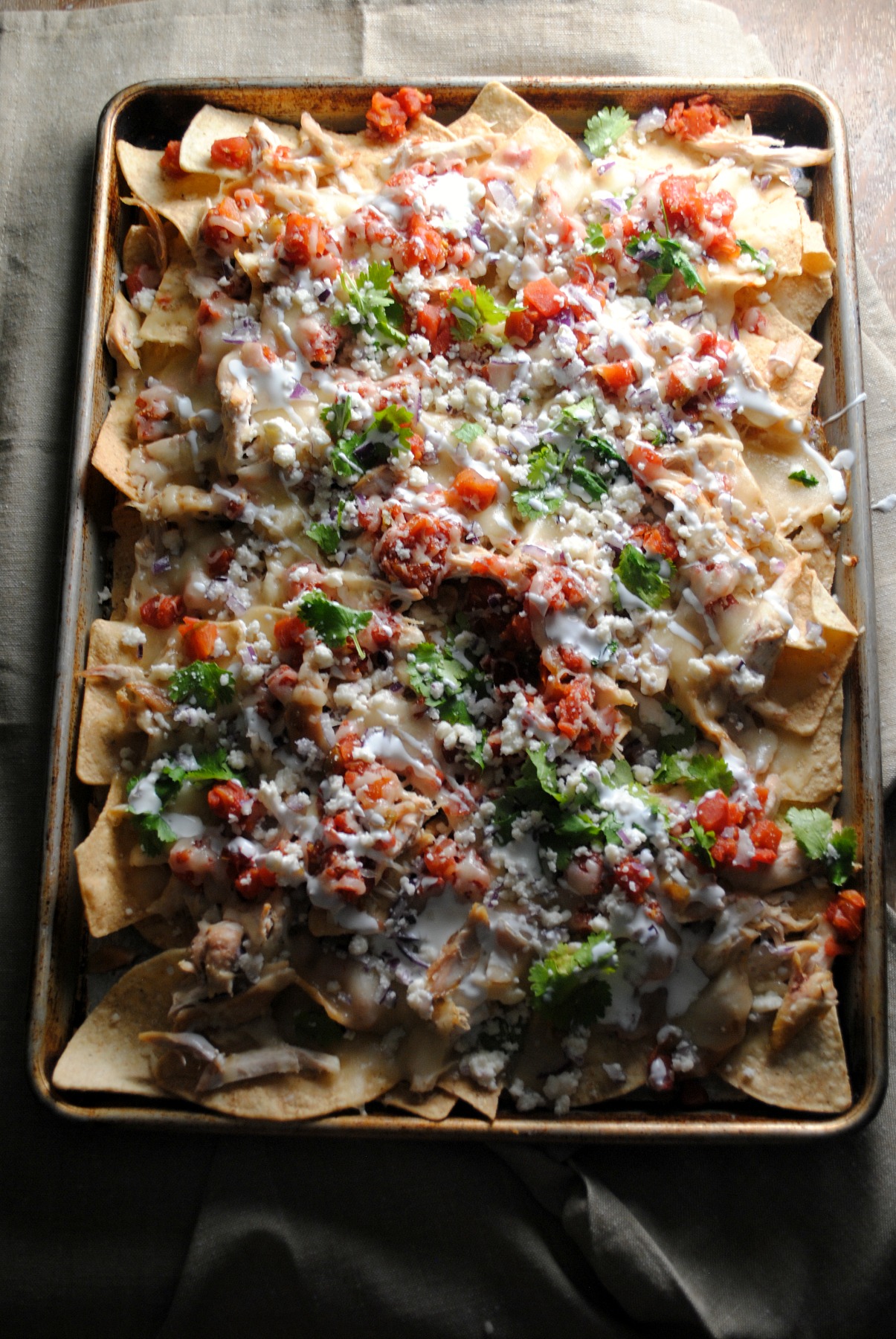 Simple Nachos, Sunday Night Dinner, The Oven Light