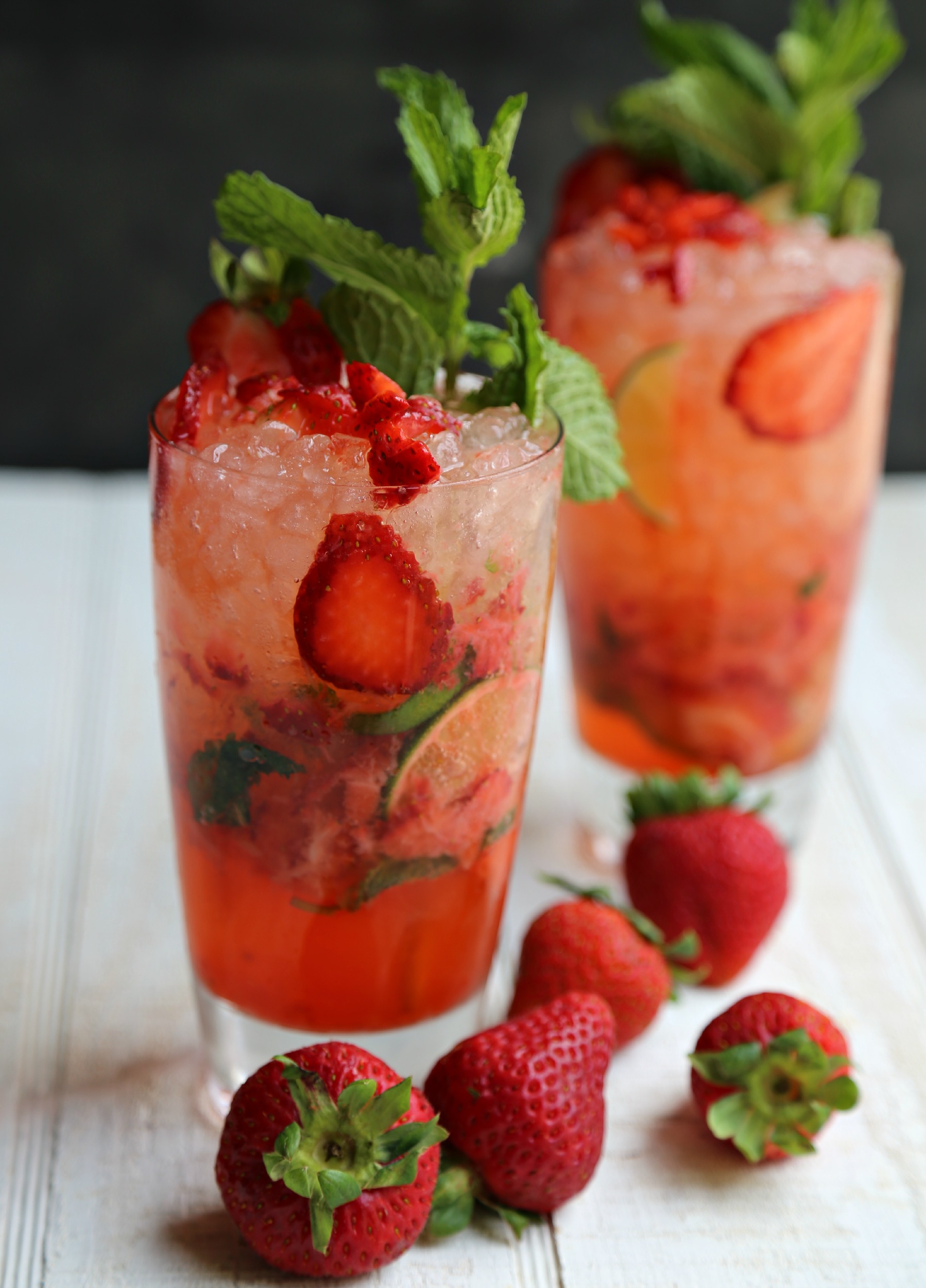 Strawberry Mojito Pitcher Cocktail Recipe