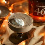 Mexican chocolate eggnog served at home
