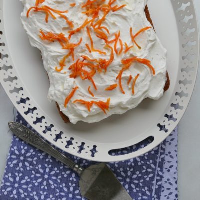 Carrot Tres Leches Cake