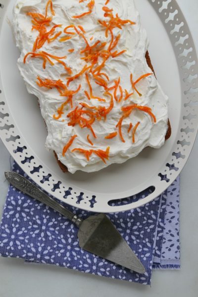 Carrot Tres Leches Cake
