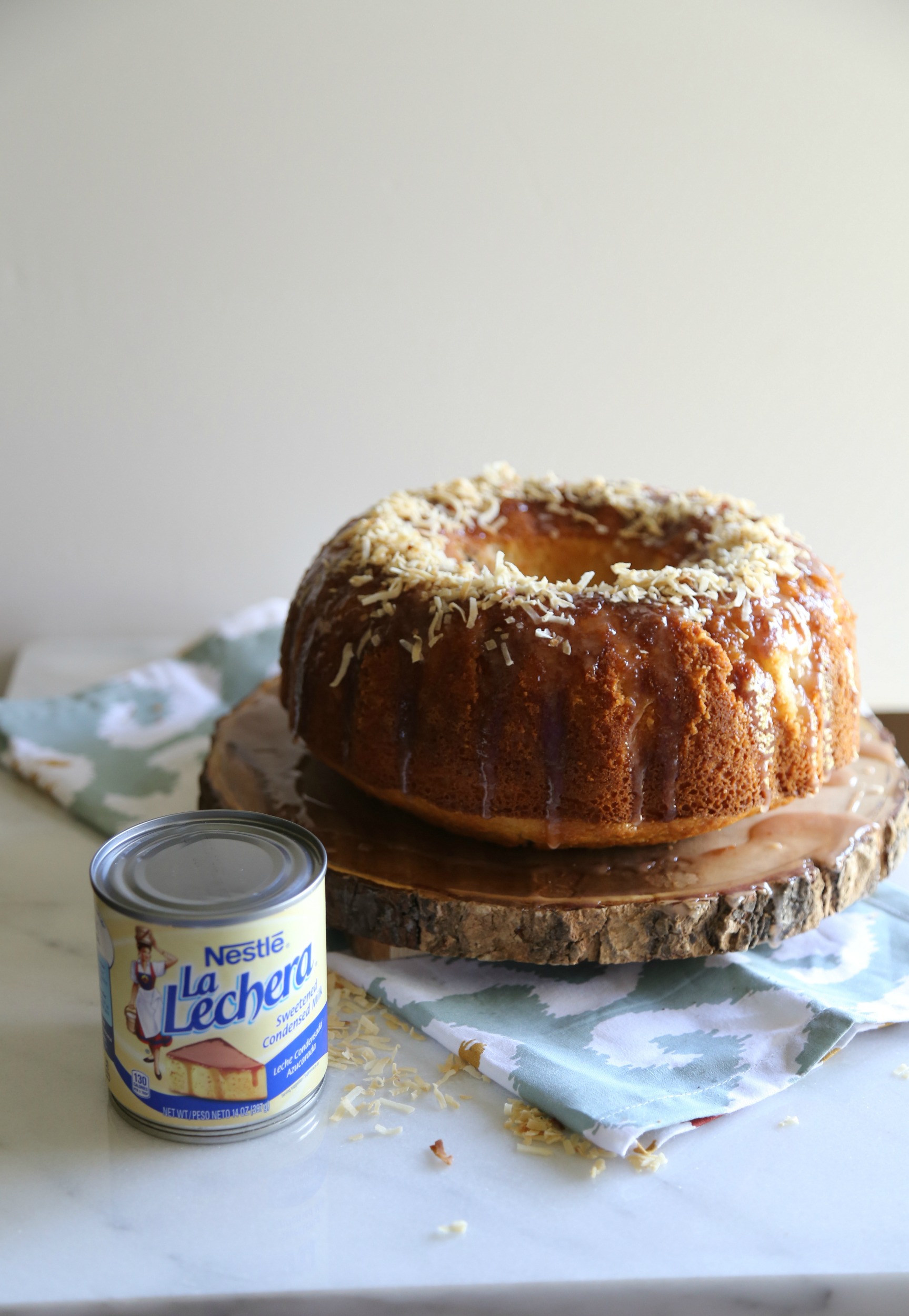 Creamy Coconut Stained Glass Bundt Cake – Dianna's Easy Real Food Recipes