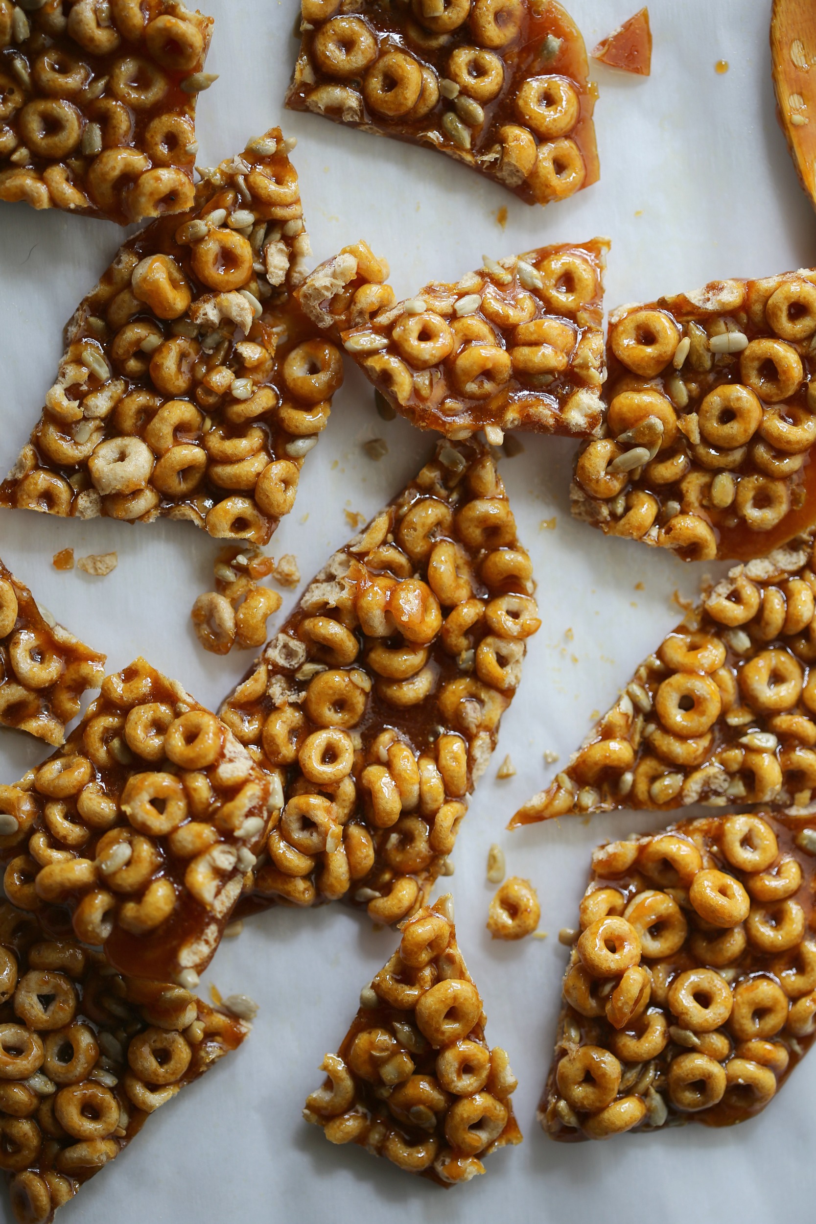 Quick and Easy Honey Nut Cheerios™ Brittle - Sweet Life