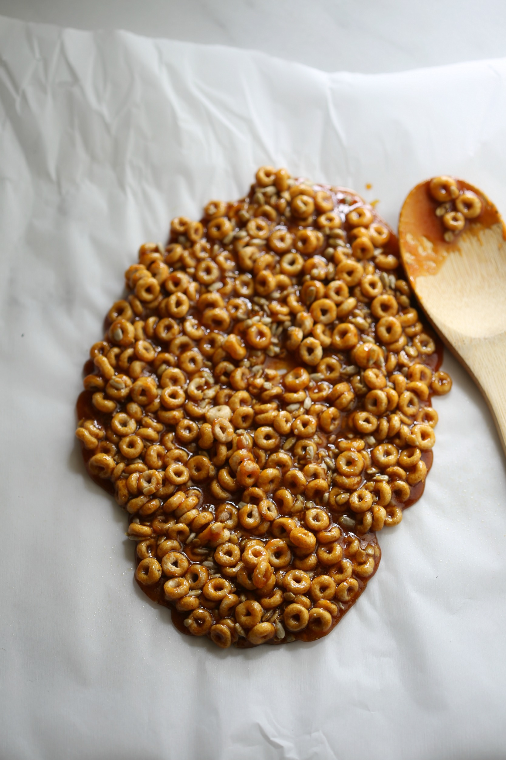 Quick and Easy Honey Nut Cheerios™ Brittle - Sweet Life