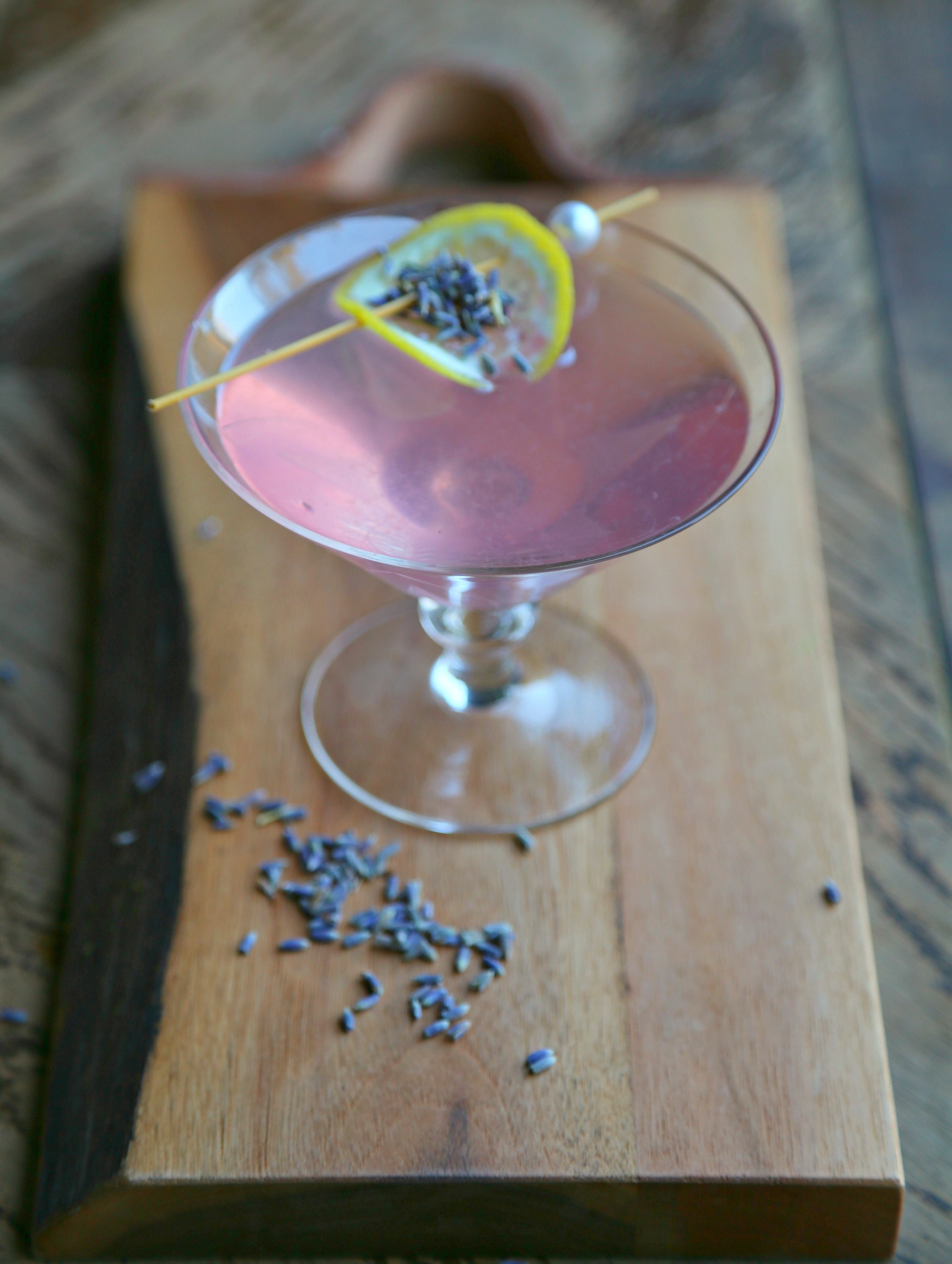 Dried Lavender Sprig Garnish