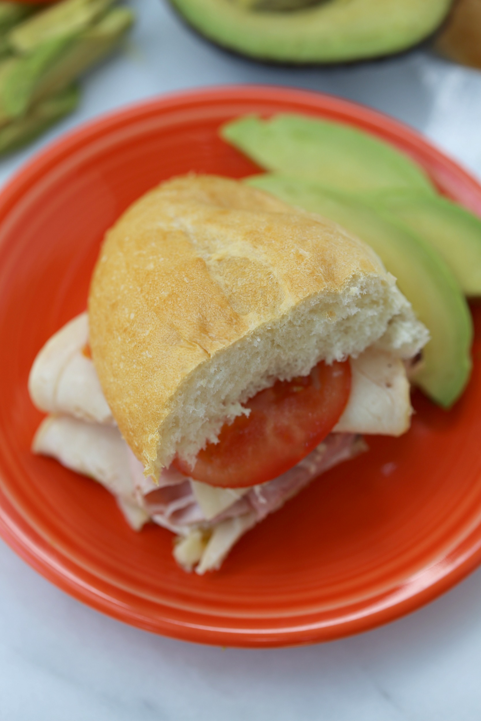 Ham and Cheese Torta Sandwiches (Torta de Jamon y Queso) - Sweet Life