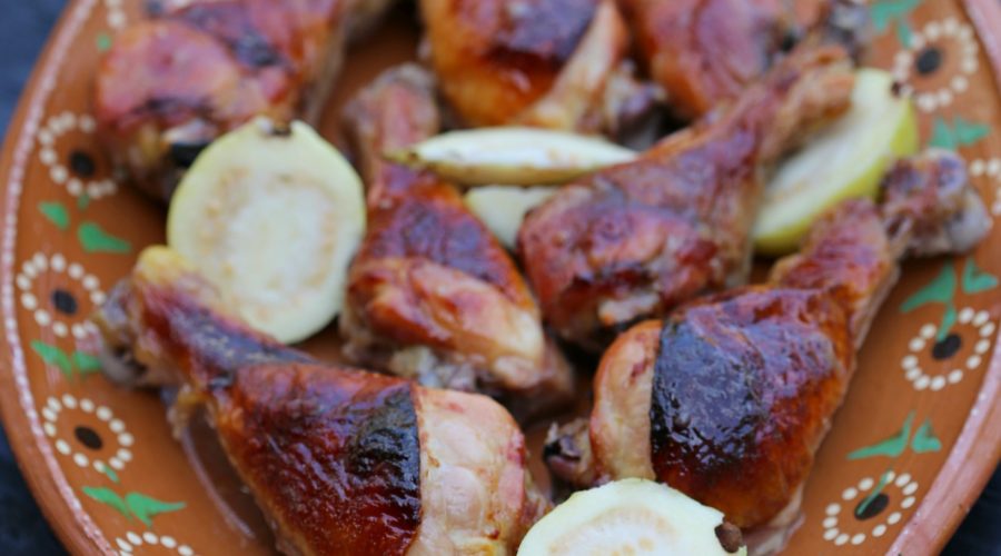 Spicy Guava Baked Chicken Drumsticks