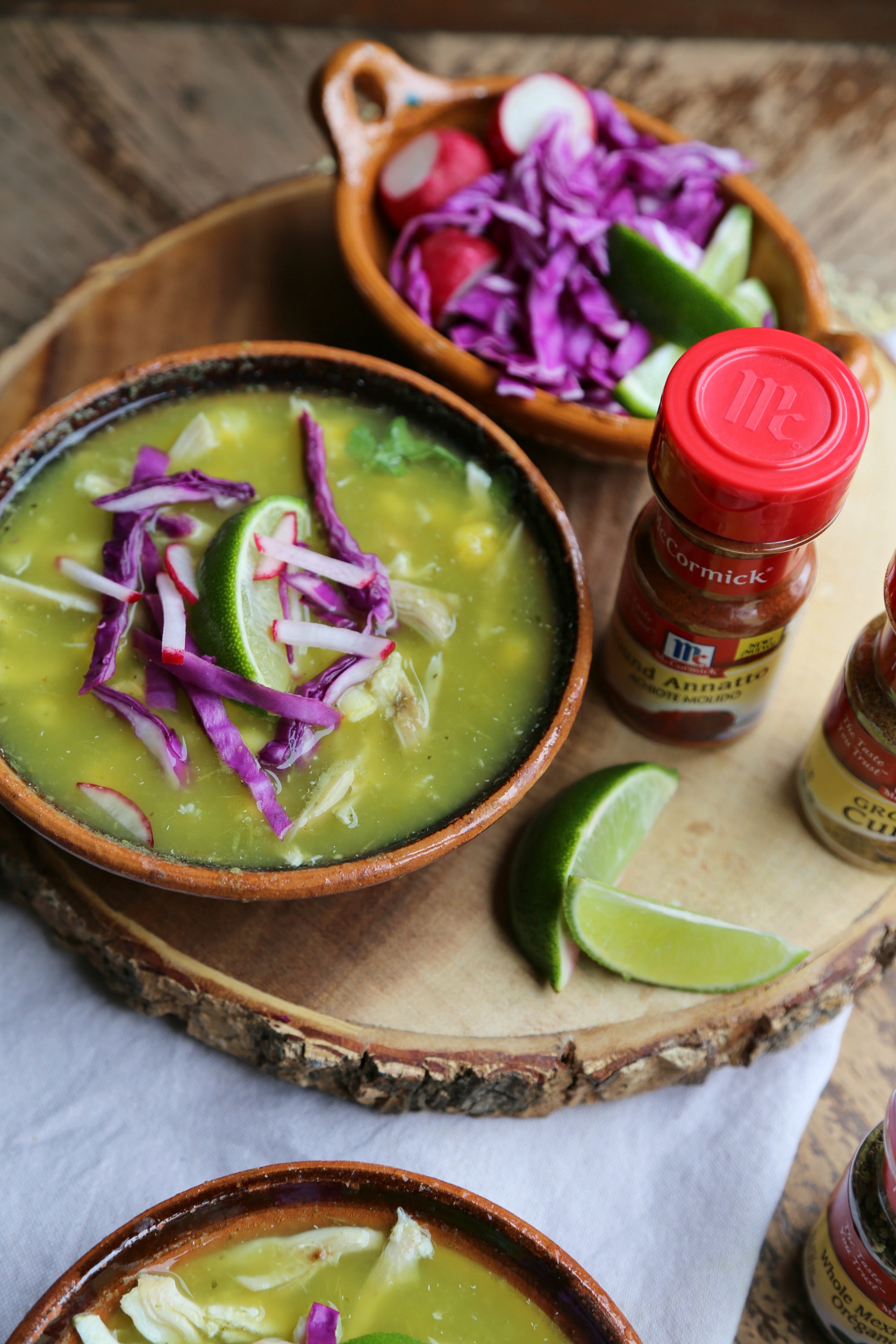 Easy Pozole Verde in the Slow Cooker - Sweet Life