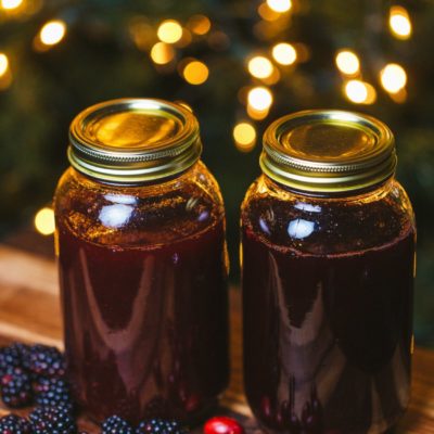 Homemade Cranberry Cocktail Syrup