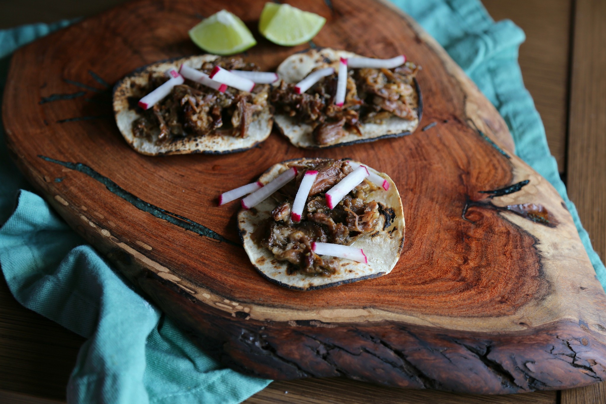 Slow Cooker Oxtail Tacos - Sweet Life