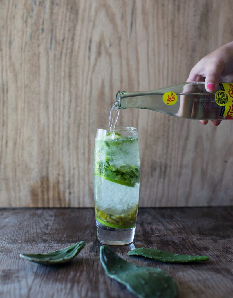 Nopal Soda (Cactus Soda) Sweet Life