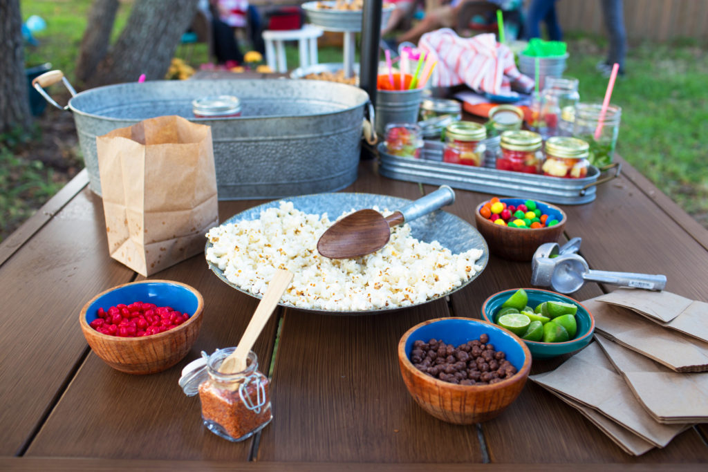 the kitchen popcorn bar