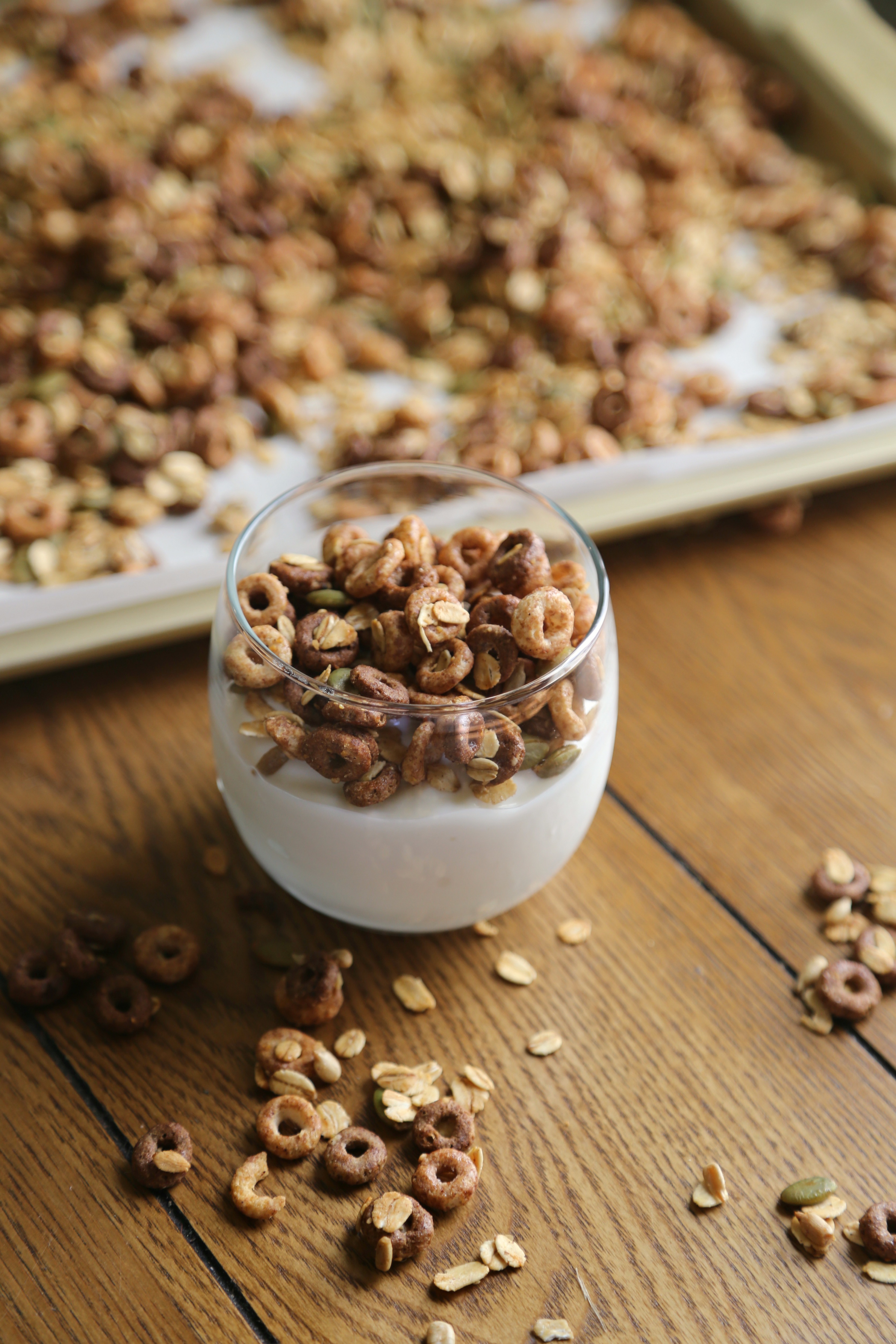 Peanut Butter and Honey Cheerios™ Granola - Kristine's Kitchen