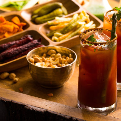 DIY Bloody Mary Bar + Spicy Bloody Mary Recipe (VIDEO)