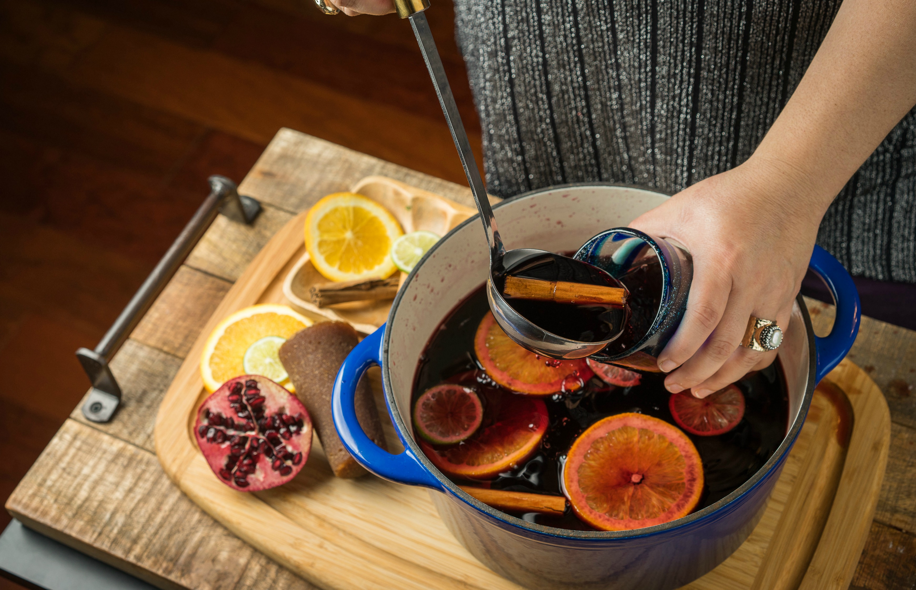 Slow Cooker Mulled Wine - A Full Living