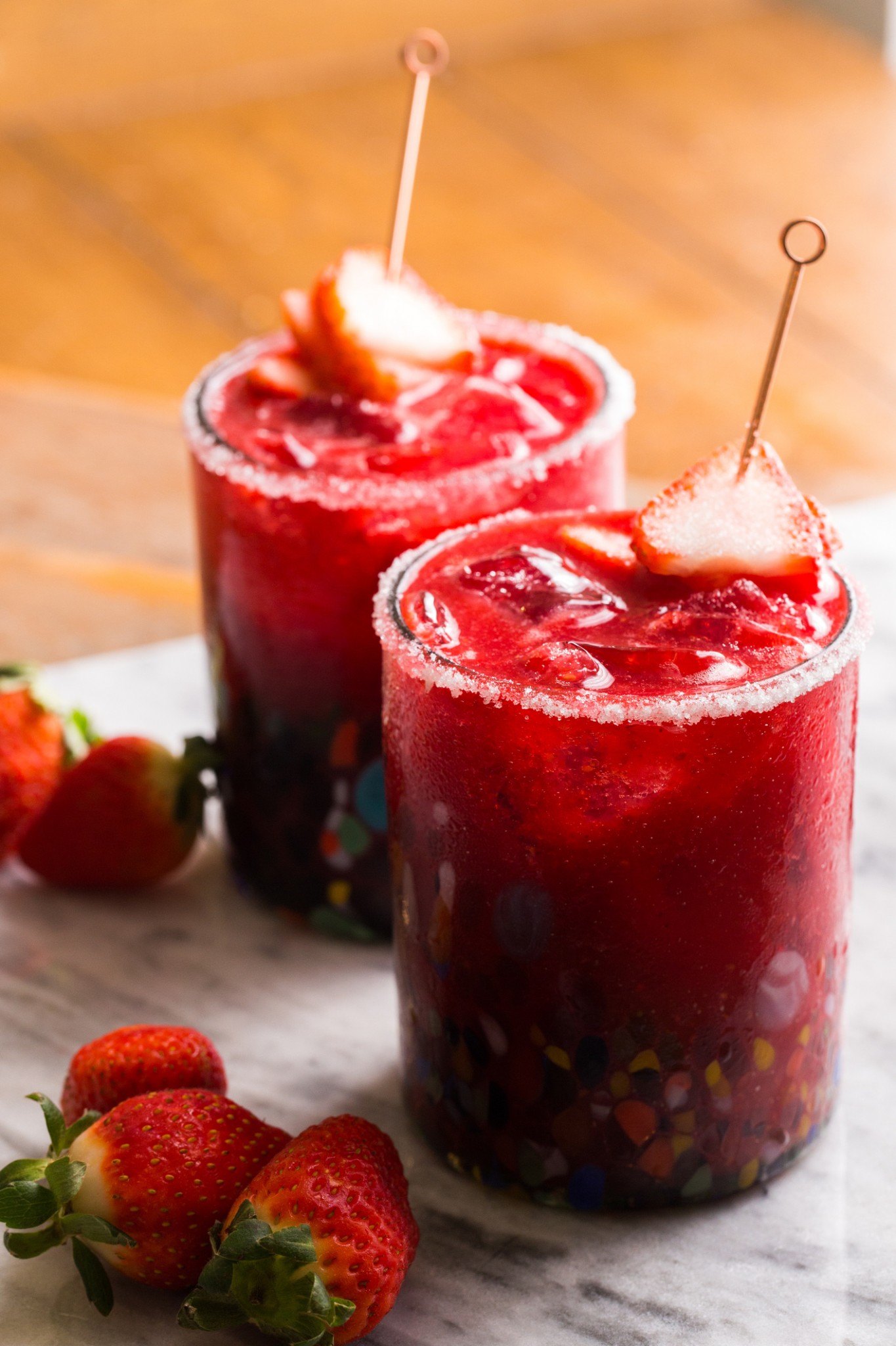 Strawberry Raspberry Margarita - Sweet Life