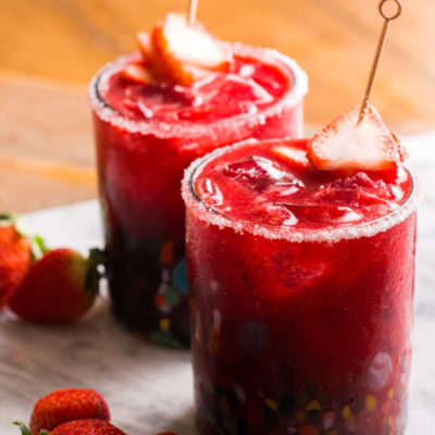 Strawberry Raspberry Margarita