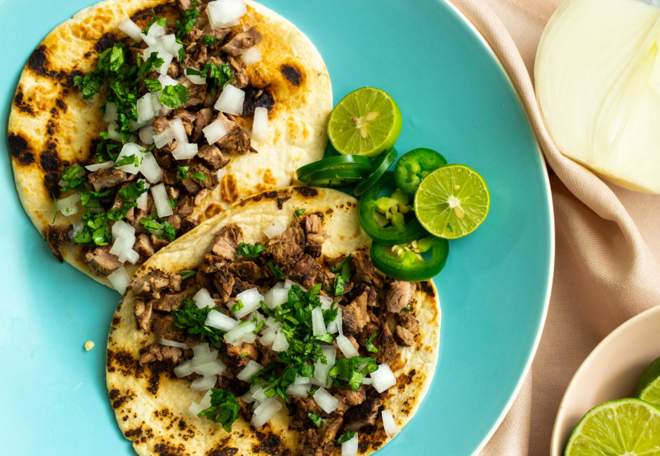 Citrus Marinated Carne Asada Tacos