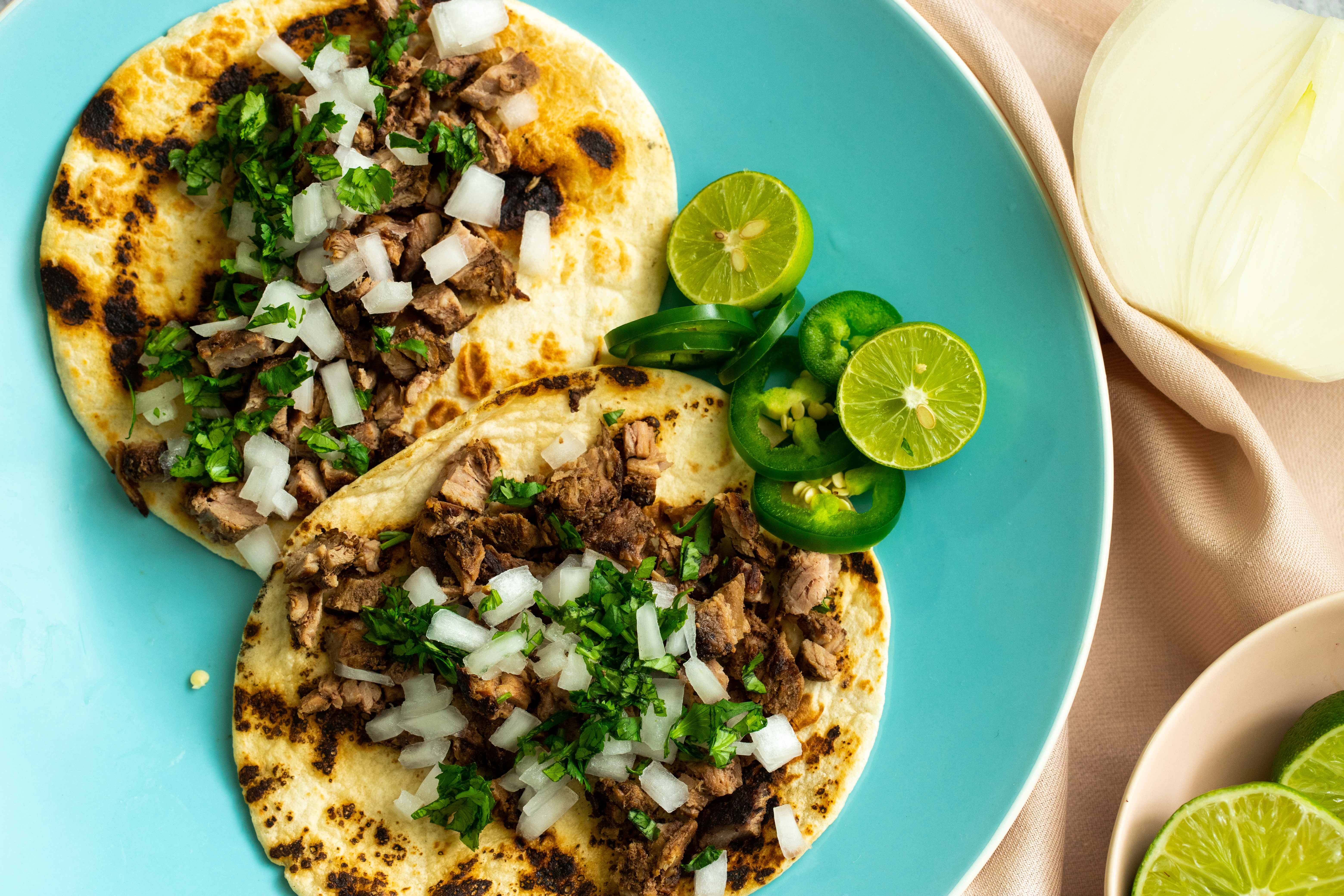 Citrus Marinated Carne Asada Taco recipe