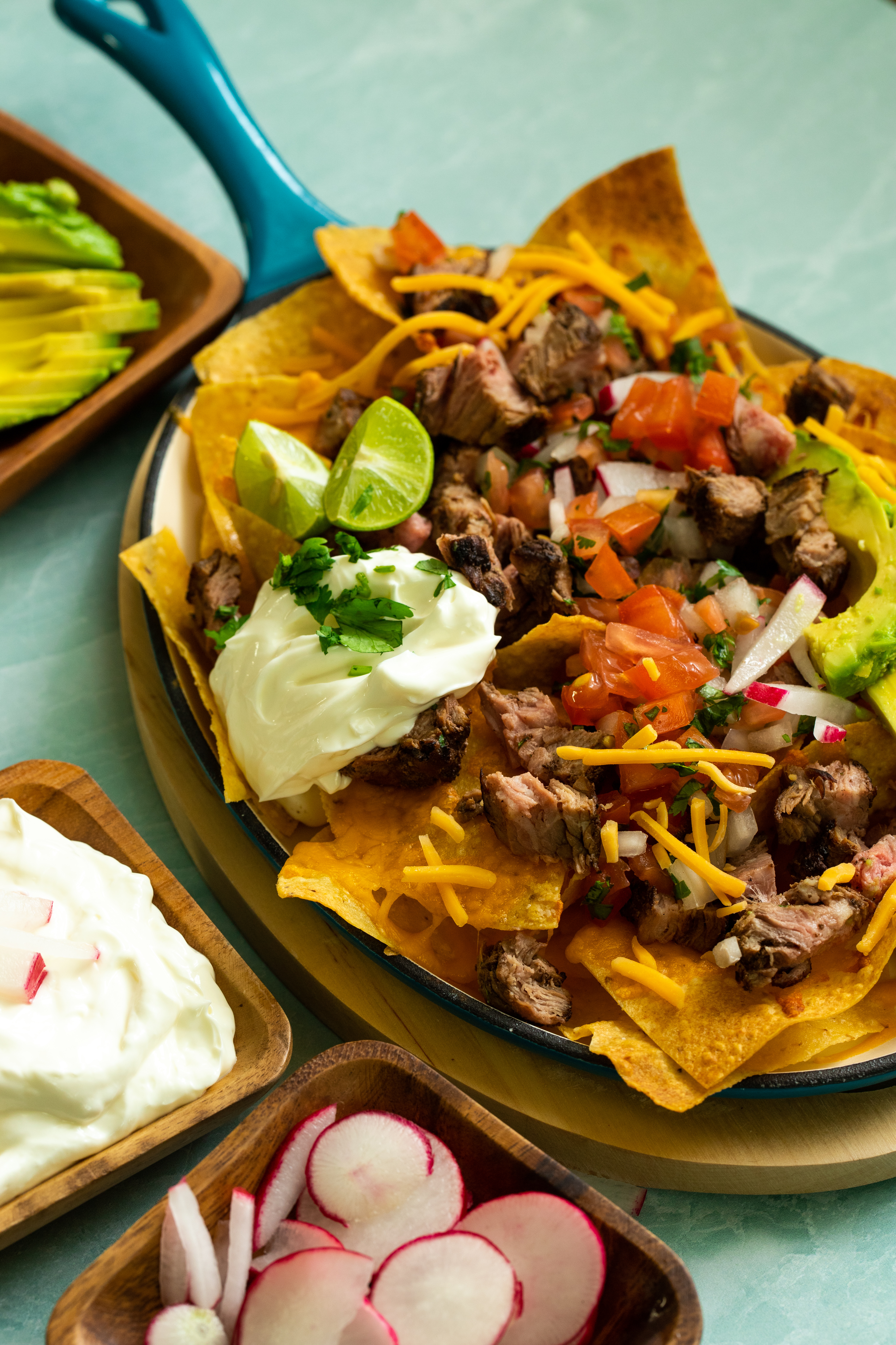 Carne Asada Nachos - Sweet Life