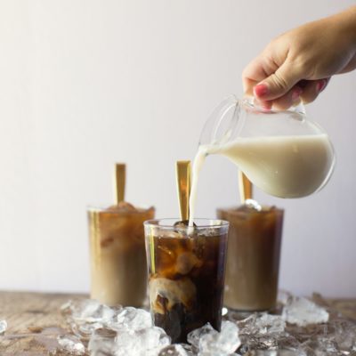 Coconut Horchata Iced Coffee