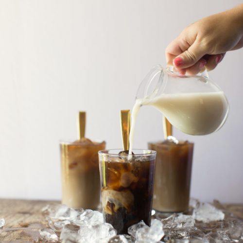 Coconut Horchata Iced Coffee Sweet Life