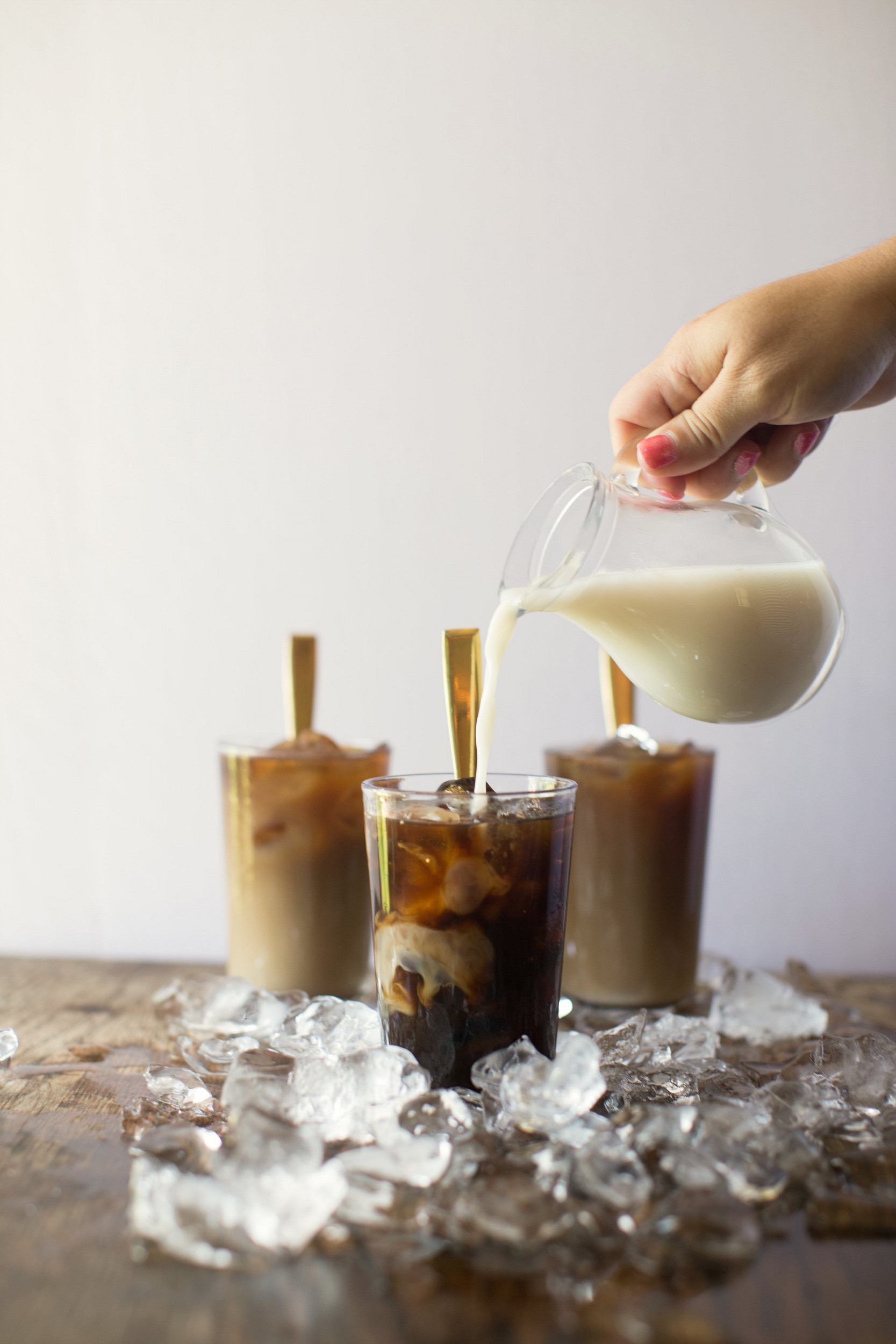 Coconut Horchata Iced Coffee - Sweet Life