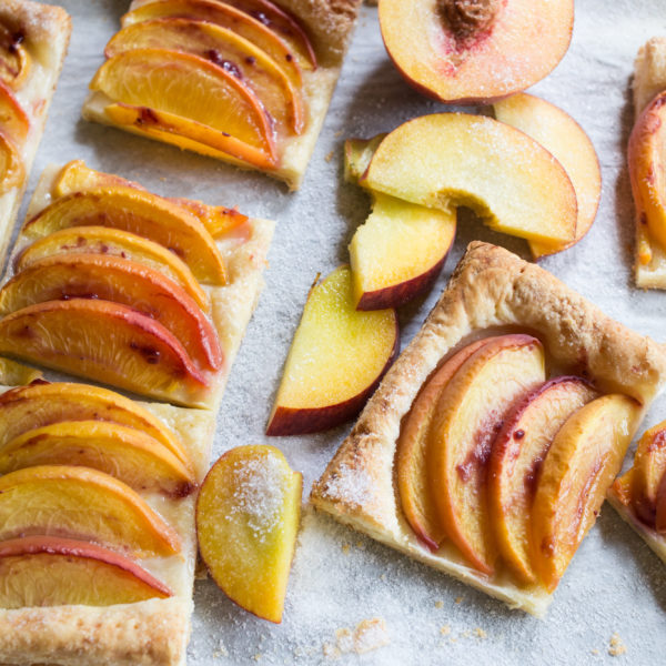 5-Ingredient Fresh Peach Tart - Sweet Life