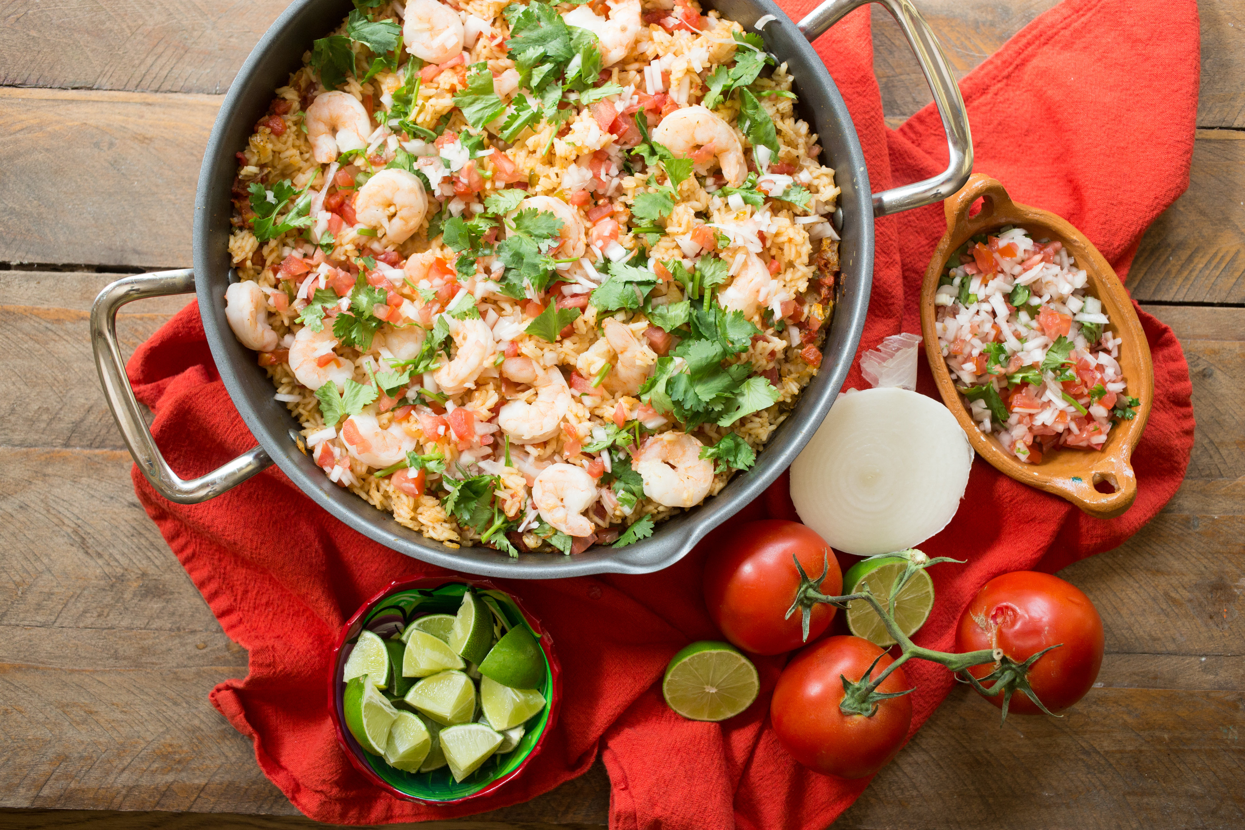 Shrimp Pico Rice Skillet Sweet Life