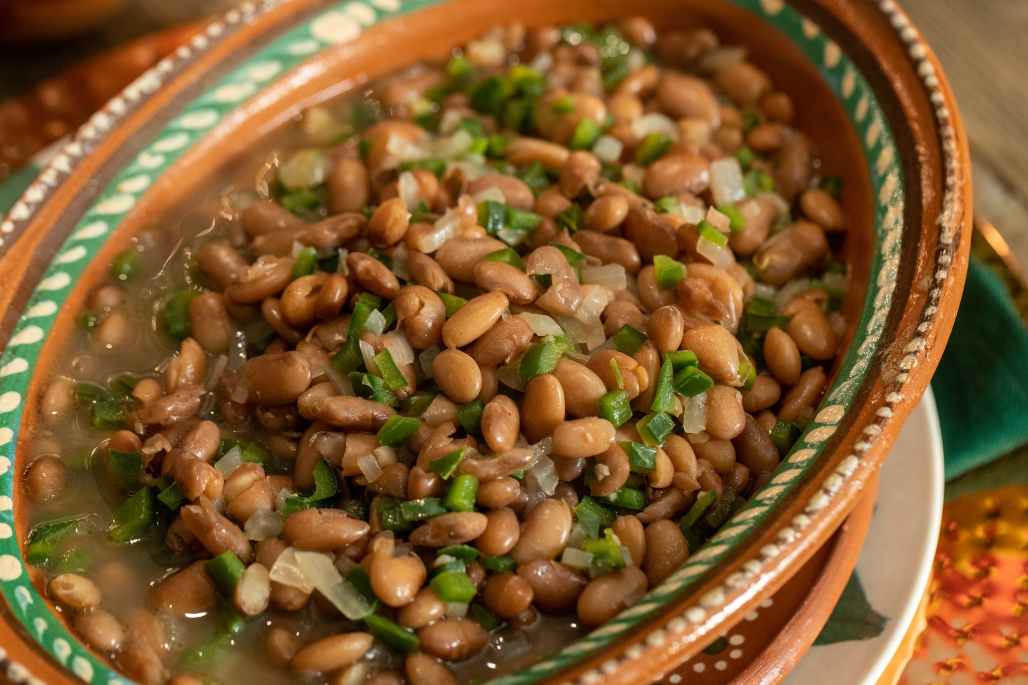 Poblano Pinto Beans - Sweet Life