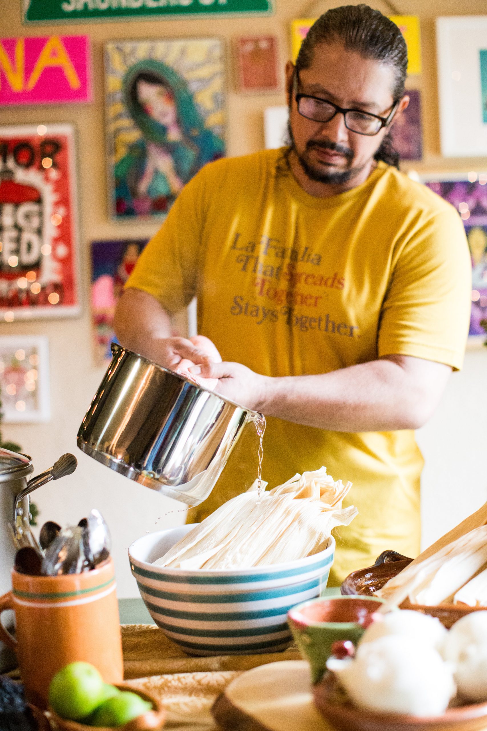 Corn Husks (1 lb) with Tamales Spreader and Award Winning Recipe