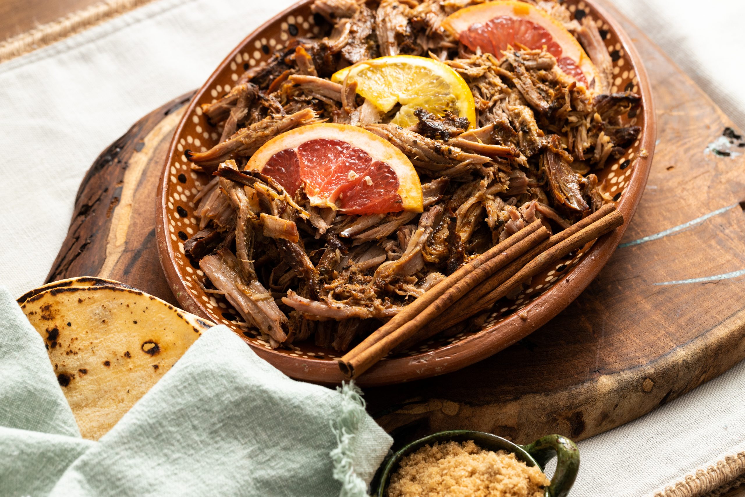 brown sugar citrus carnitas 