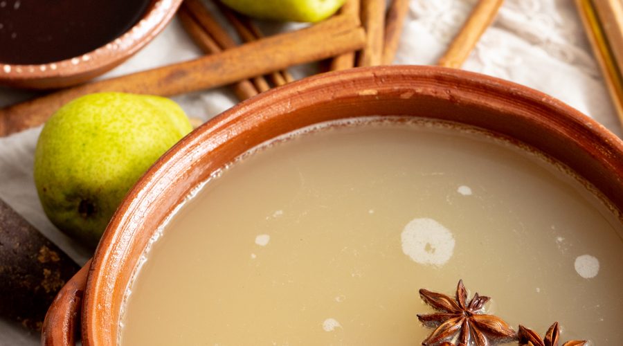 Spiced Pear Mezcal Punch