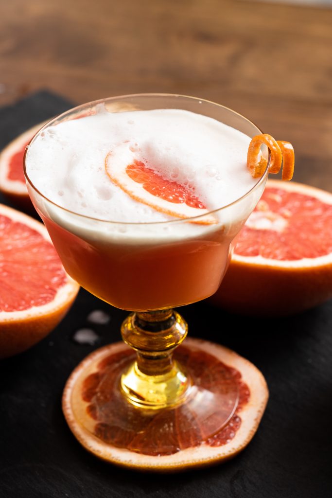 Ruby Red Grapefruit Tequila Sour - Sweet Life