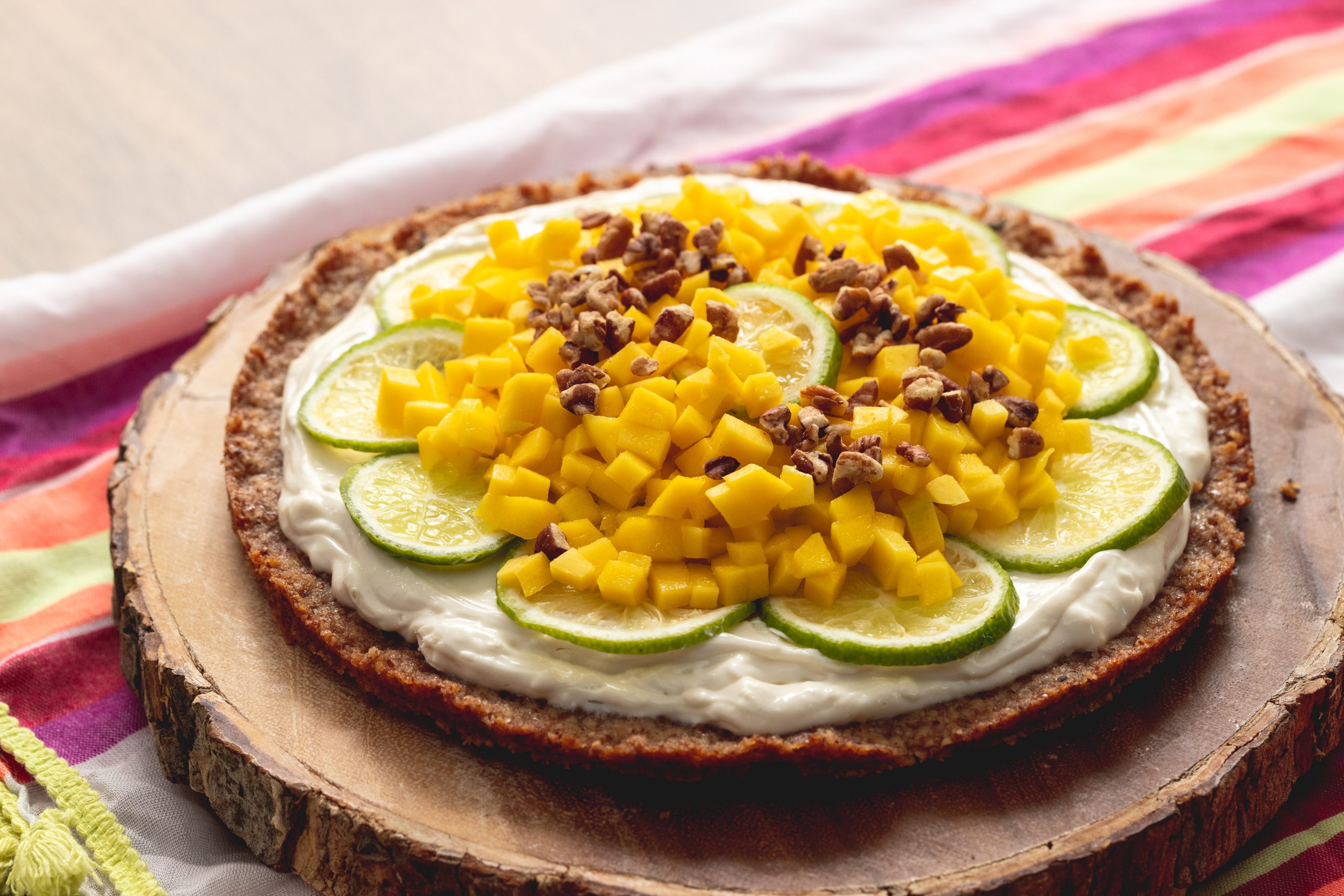 Mango Pecan Tart