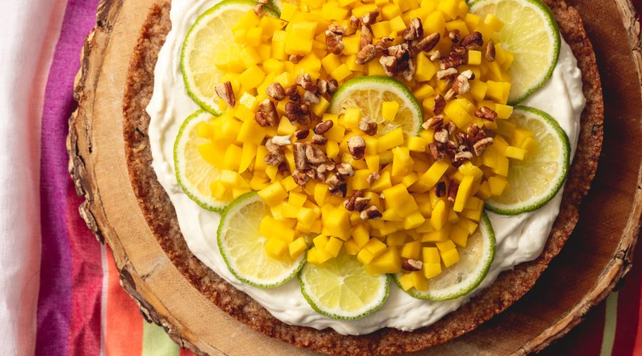 Mango Pecan Tart