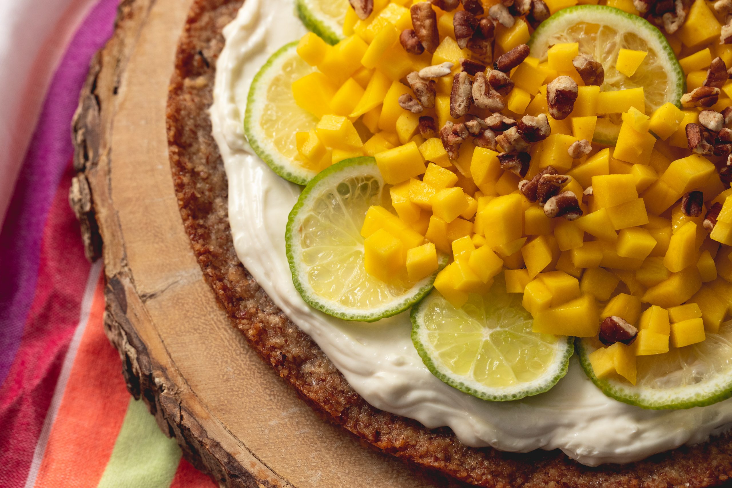 Mango Pecan Tart