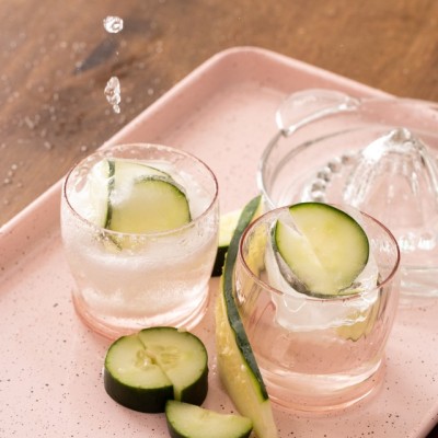 Cucumber Tequila and Tonic