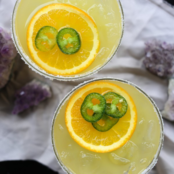 Orange Jalapeño Margarita {Made with all fresh ingredients!} Sweet Life