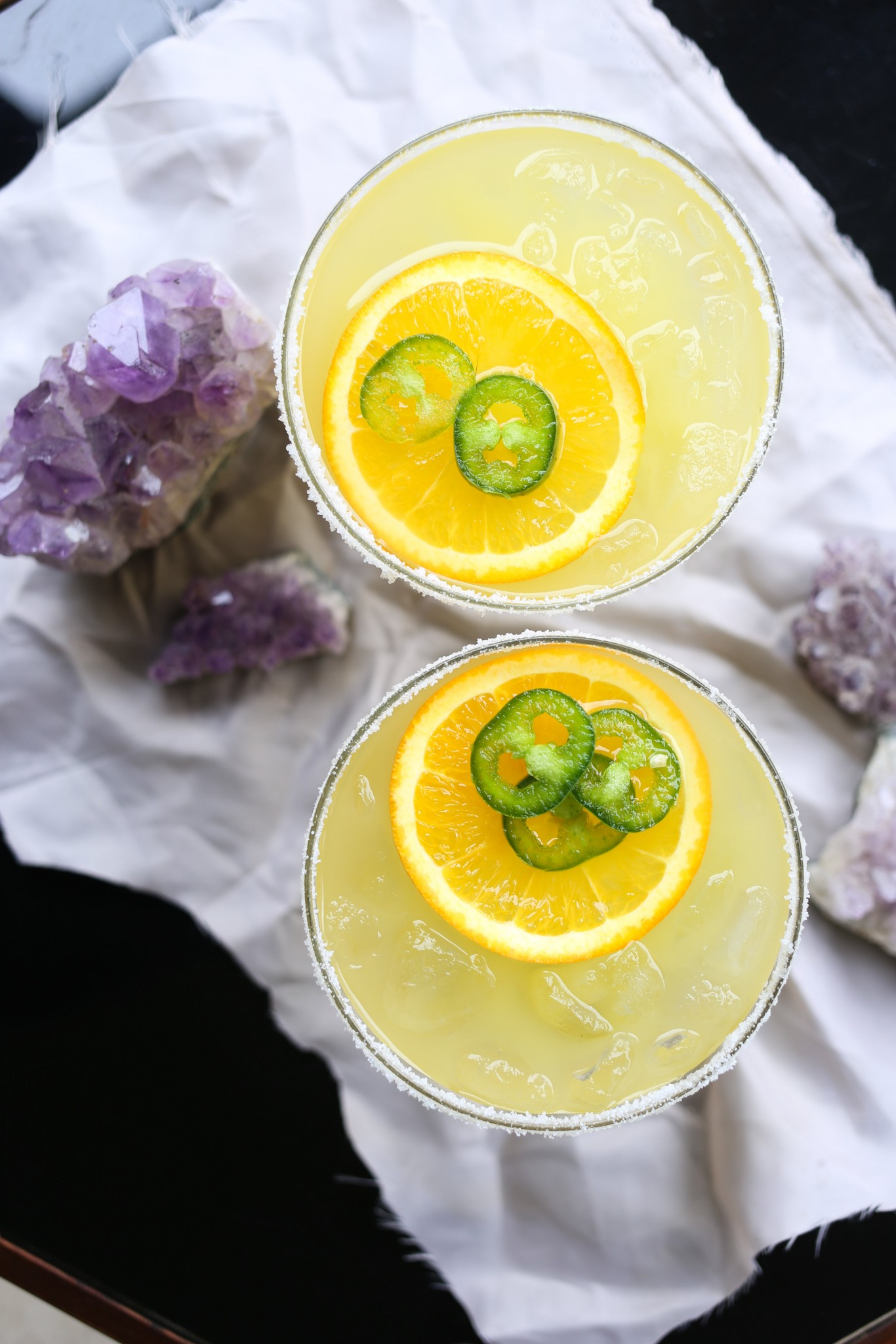 Orange Jalapeño Margarita {Made with all fresh ingredients!} Sweet Life