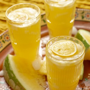 texas yellow watermelon lemonade