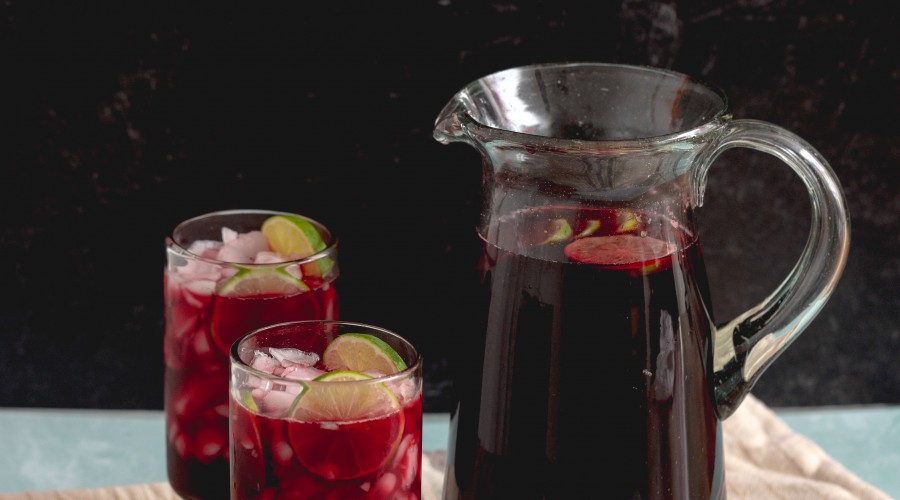 how to make Hibiscus Limeade