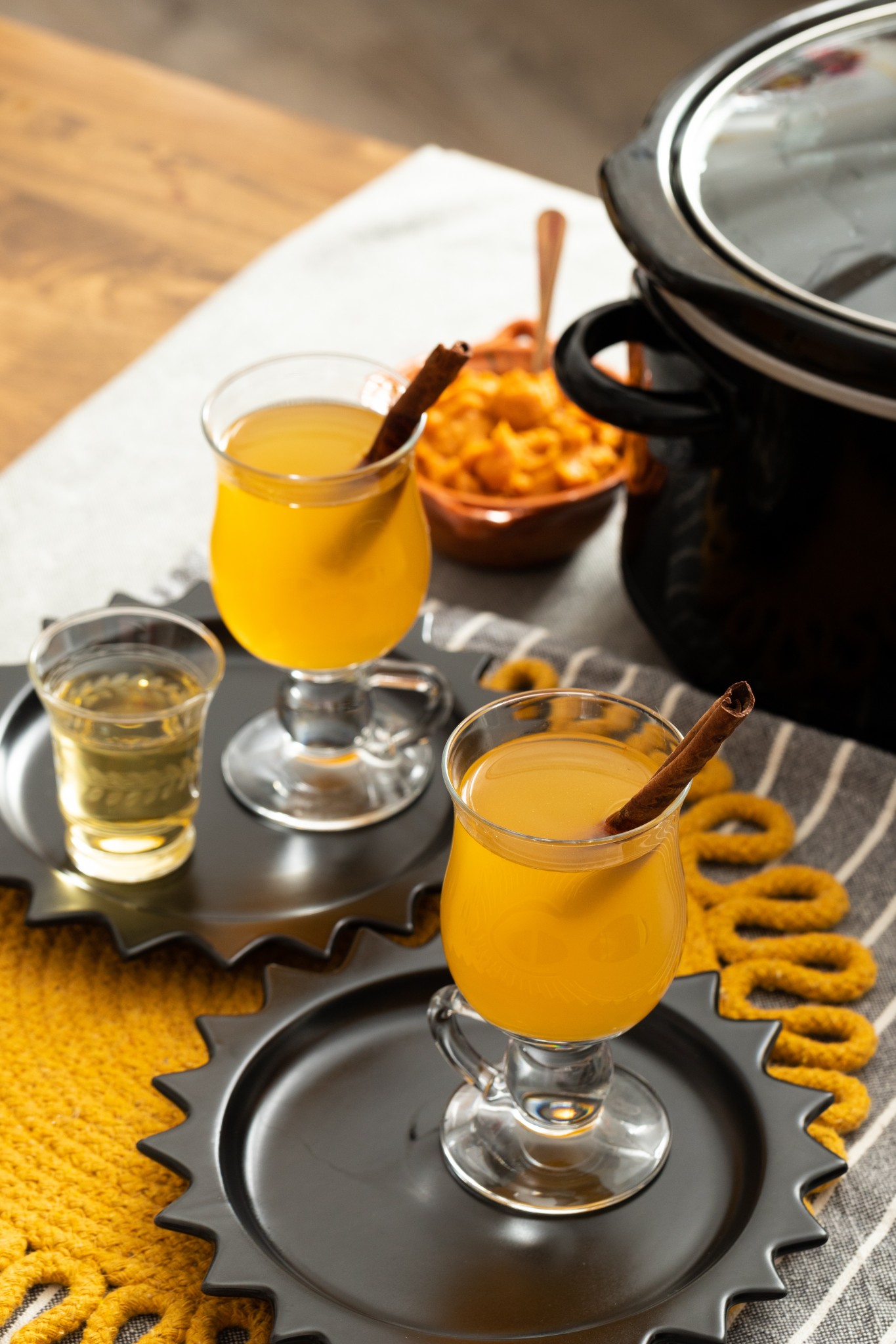 Slow Cooker Pumpkin Tequila Hot Toddy - Sweet Life