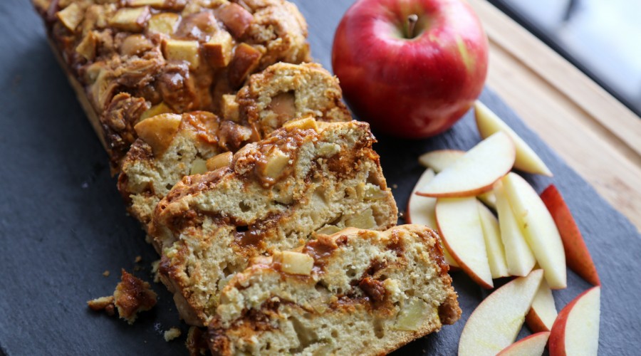 dulce de leche apple bread quick bread