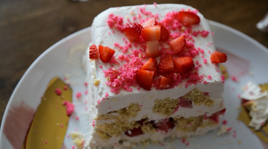 icebox cake made with conchas