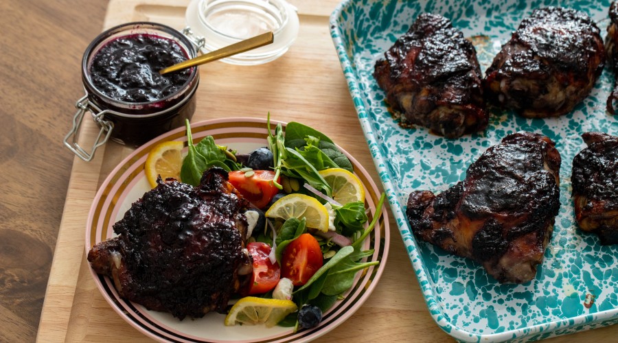 Blueberry Glazed Chicken