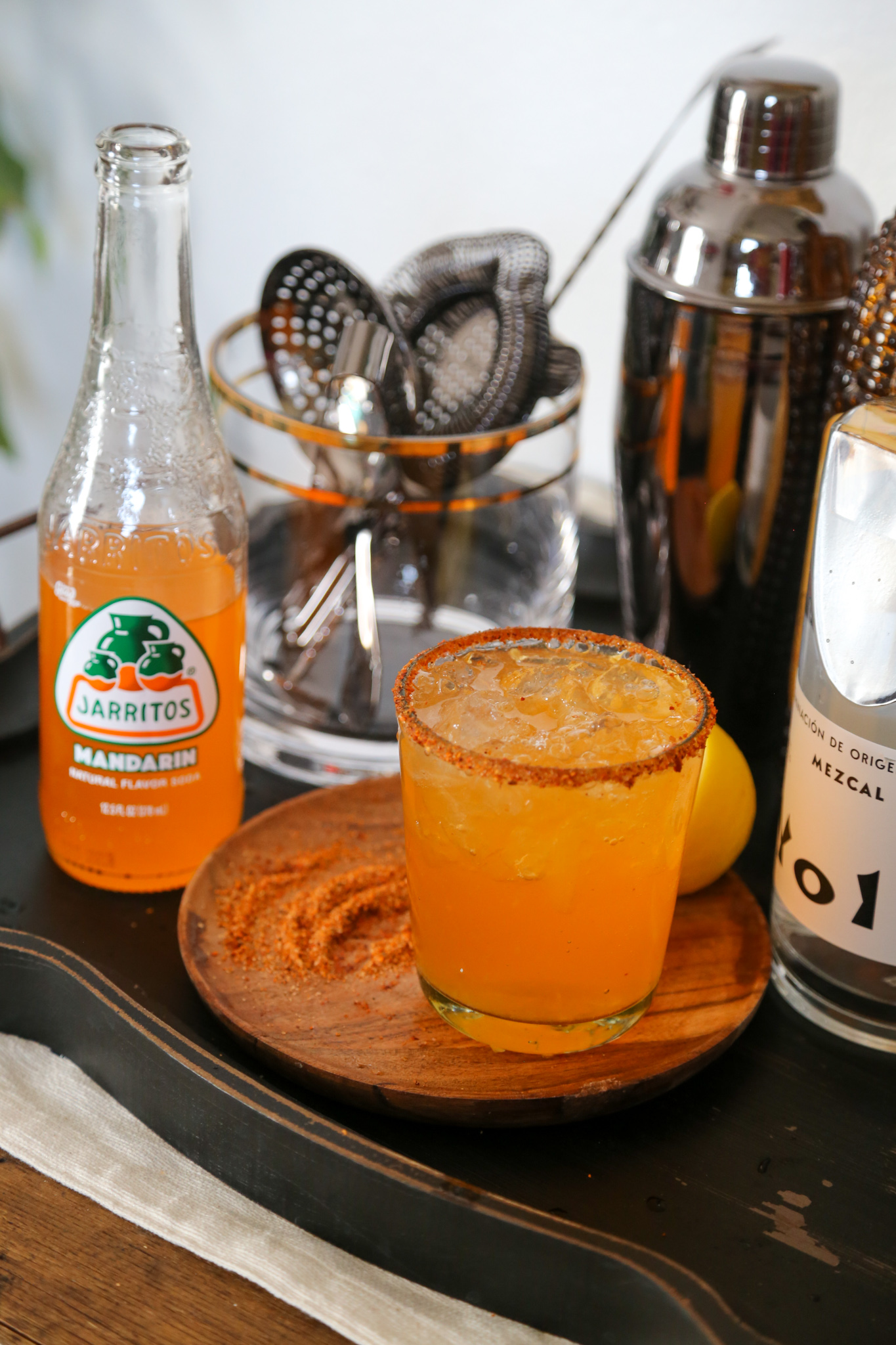 easy margarita made with jarritos soda