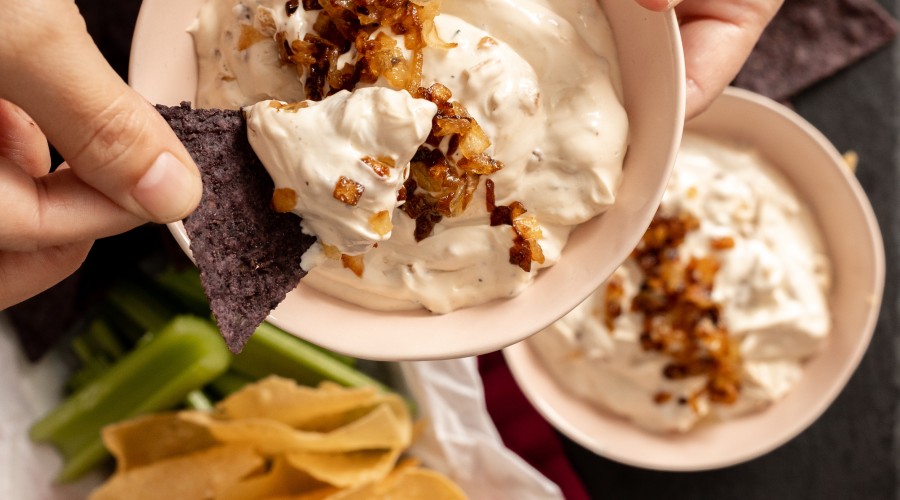 Tex-mex onion dip recipe